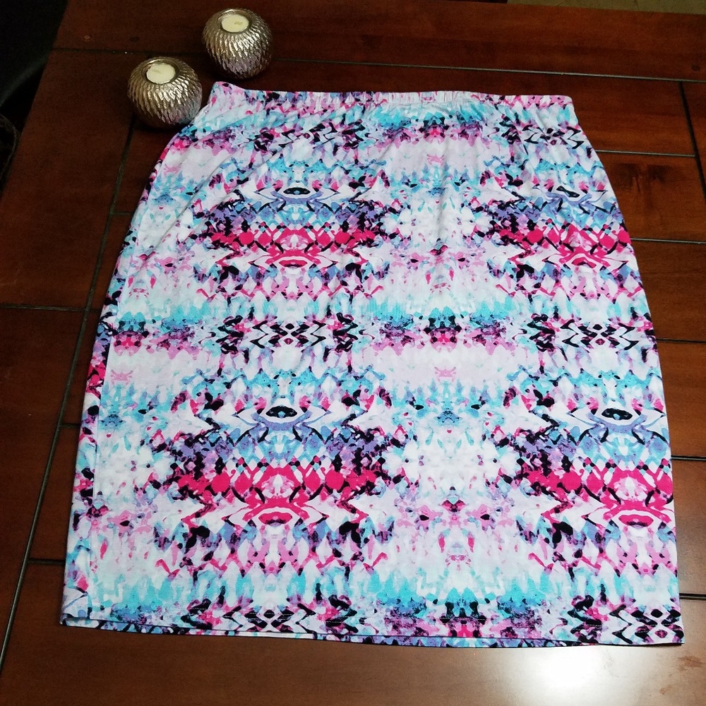 Watercolor Skirt